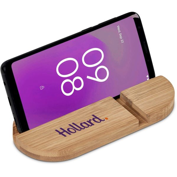 Okiyo Kurosu Bamboo Phone Stand - Image 8
