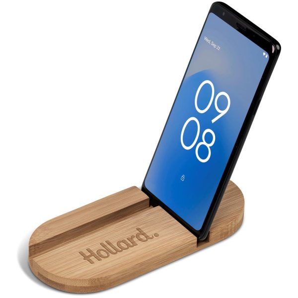Okiyo Kurosu Bamboo Phone Stand - Image 17
