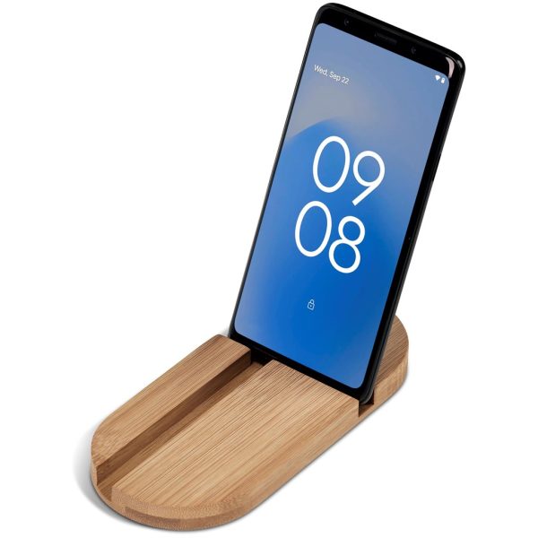 Okiyo Kurosu Bamboo Phone Stand - Image 15