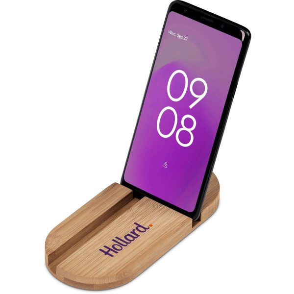 Okiyo Kurosu Bamboo Phone Stand - Image 19