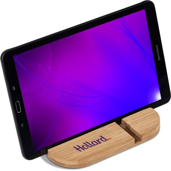 Okiyo Kurosu Bamboo Phone Stand - Image 6