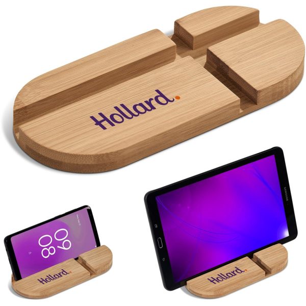 Okiyo Kurosu Bamboo Phone Stand - Image 11