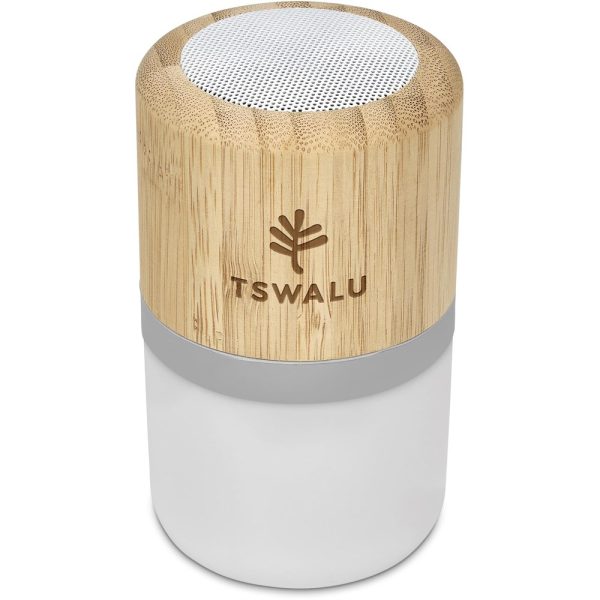 Okiyo Heiwa Bamboo Bluetooth Speaker & Night Light - Image 3