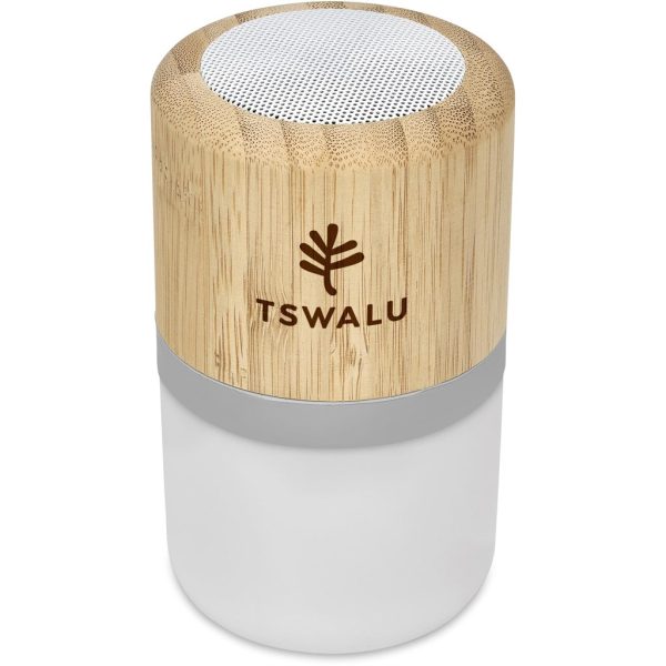 Okiyo Heiwa Bamboo Bluetooth Speaker & Night Light - Image 4