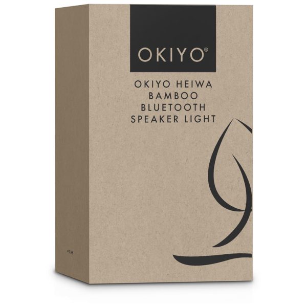 Okiyo Heiwa Bamboo Bluetooth Speaker & Night Light - Image 18
