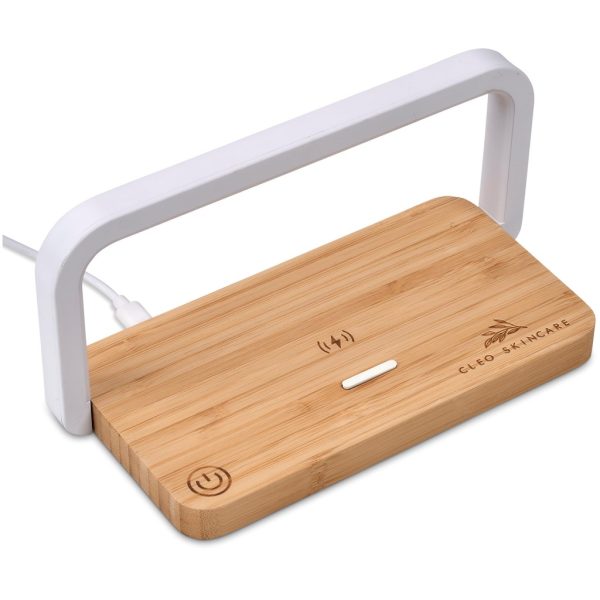 Okiyo Yoru Bamboo Wireless Charger & Night Light - Image 18