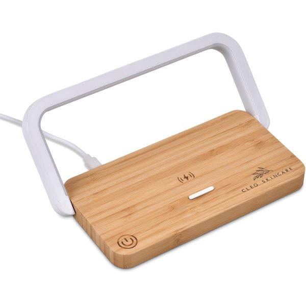 Okiyo Yoru Bamboo Wireless Charger & Night Light - Image 22