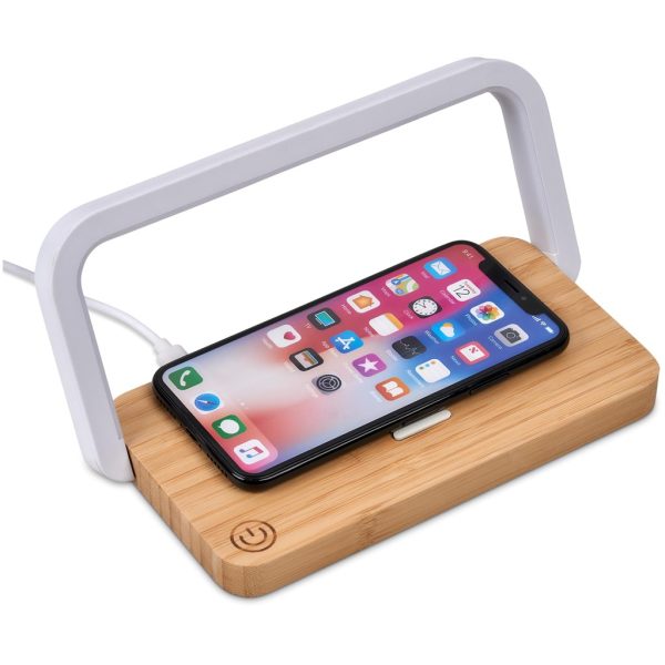 Okiyo Yoru Bamboo Wireless Charger & Night Light - Image 24