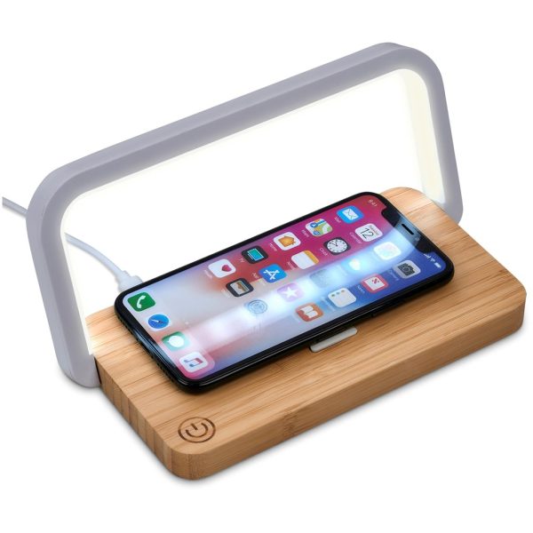 Okiyo Yoru Bamboo Wireless Charger & Night Light - Image 7