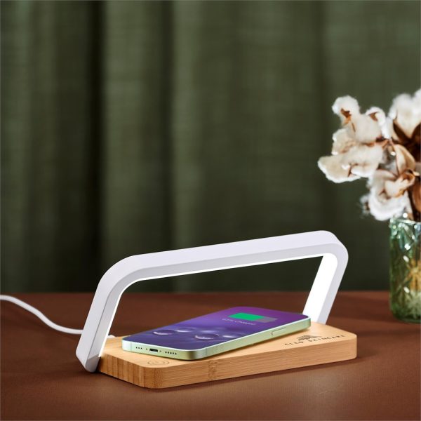 Okiyo Yoru Bamboo Wireless Charger & Night Light - Image 16