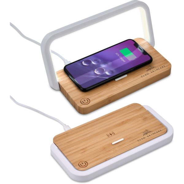 Okiyo Yoru Bamboo Wireless Charger & Night Light - Image 14