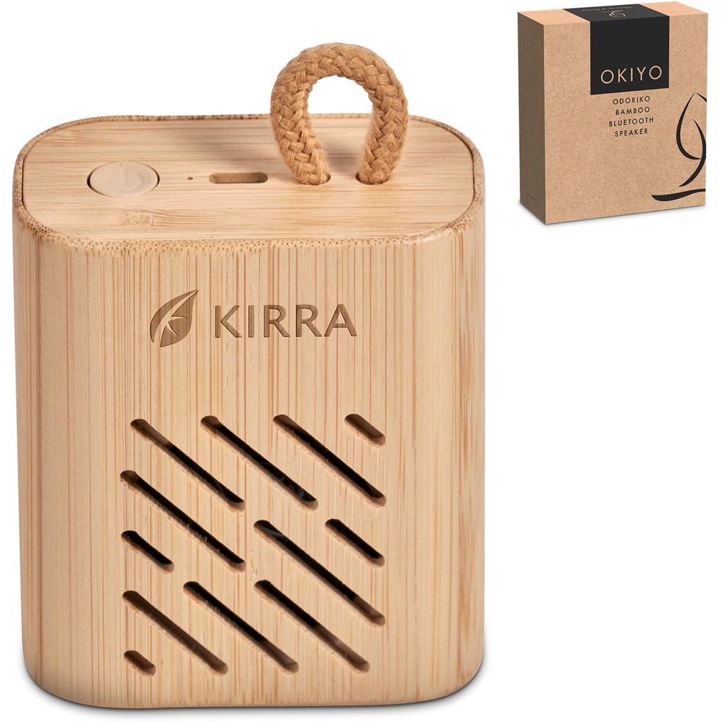 Okiyo Odoriko Bamboo Bluetooth Speaker - Image 11