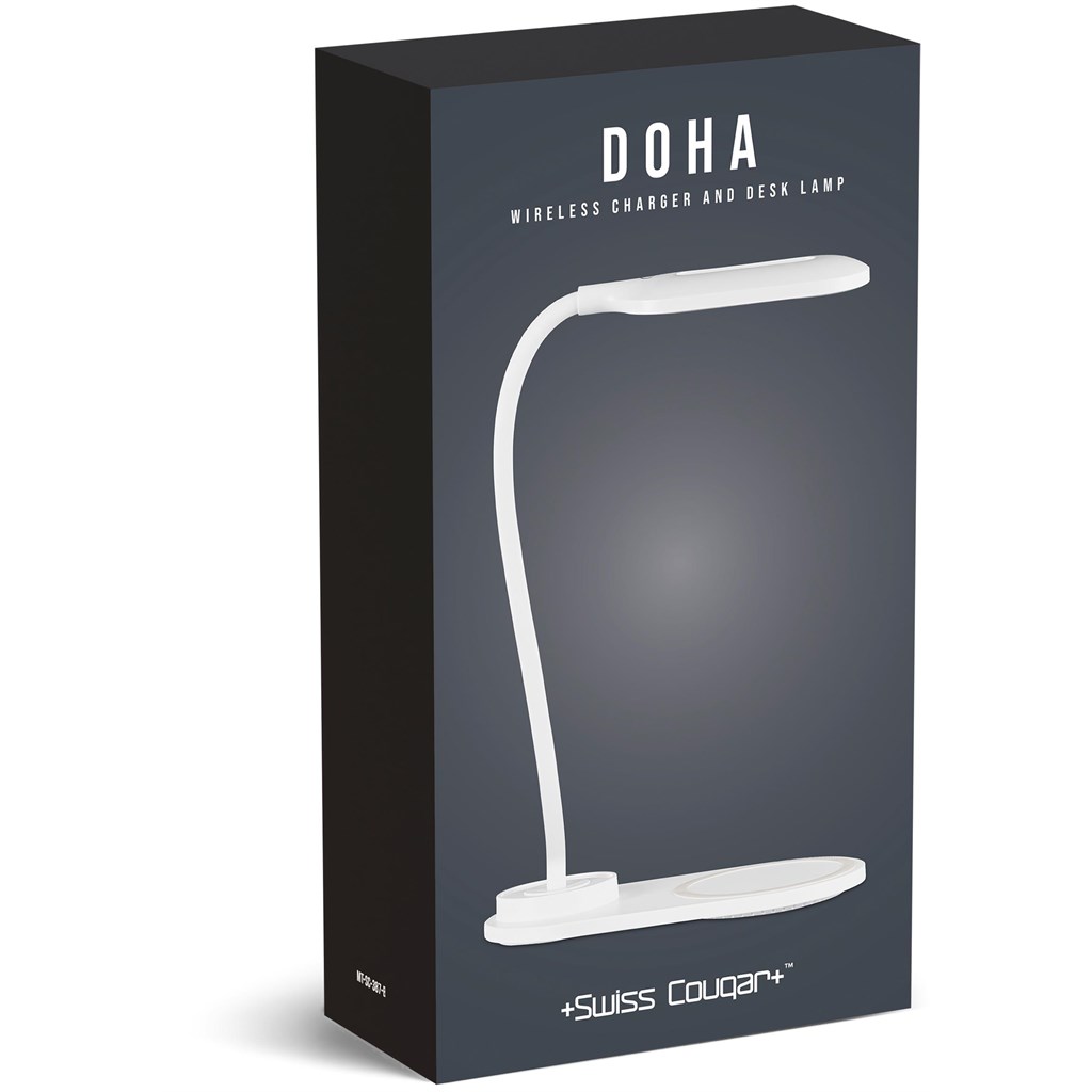 Swiss Cougar Doha Wireless Charger & Desk Lamp - Image 15
