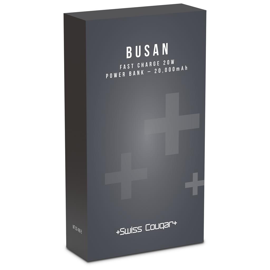 Swiss Cougar Busan Fast Charge 20W Power Bank - 20,000mAh - Image 7