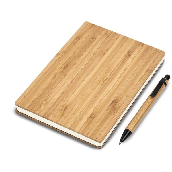 Okiyo Yahari Bamboo Notebook & Pen Set - Image 15