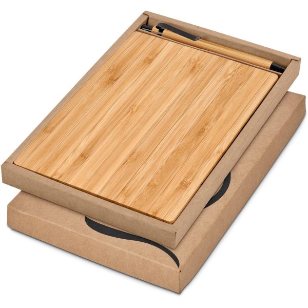 Okiyo Yahari Bamboo Notebook & Pen Set - Image 9
