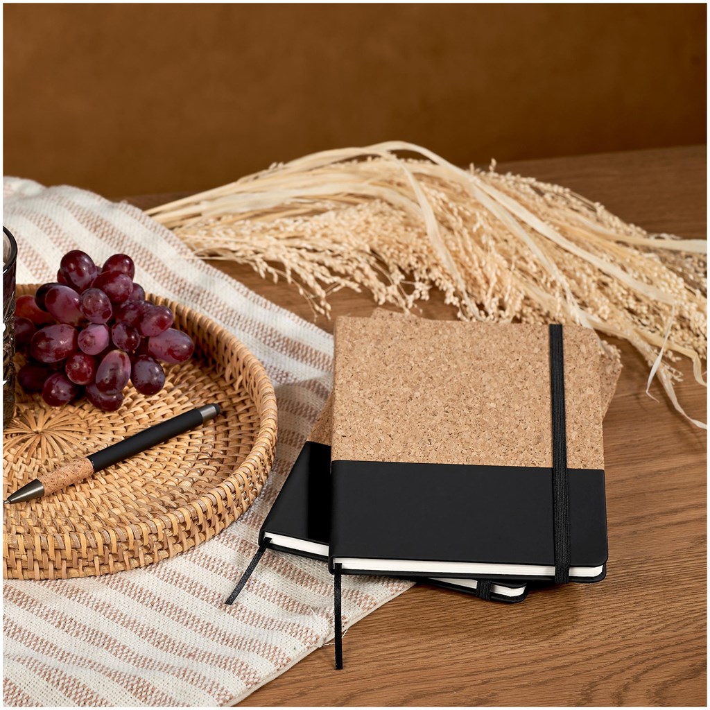Okiyo Denki Cork A5 Hard Cover Notebook - Image 2