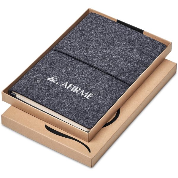 Okiyo Rika Recycled PET Felt A5 Soft Cover Notebook - Image 7