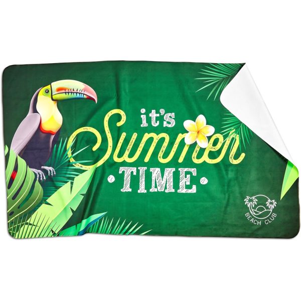 Hoppla Hula Beach Towel - Single Sided Branding - Image 2