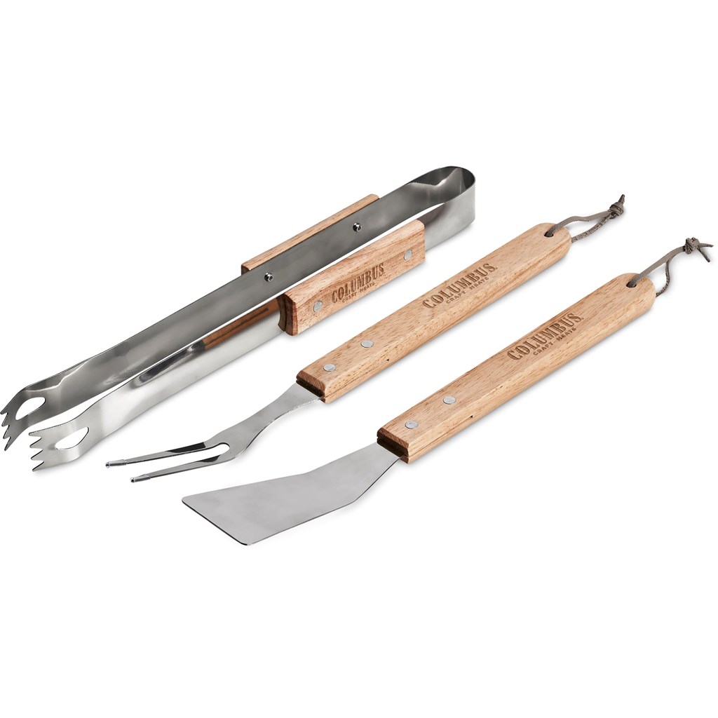 Altitude Palma Bamboo 3-Piece Braai Set - Image 5