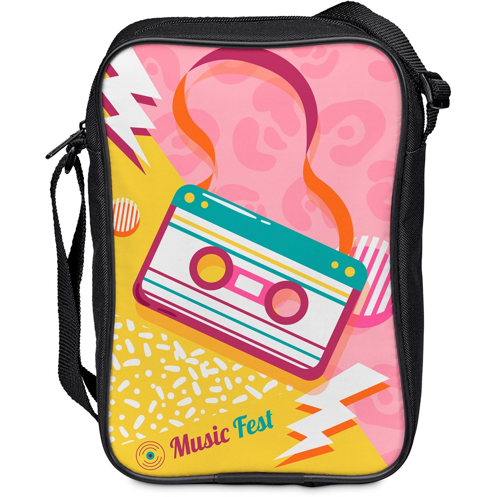 Pre-Printed Sample Hoppla Worldly Crossbody Bag - Image 4