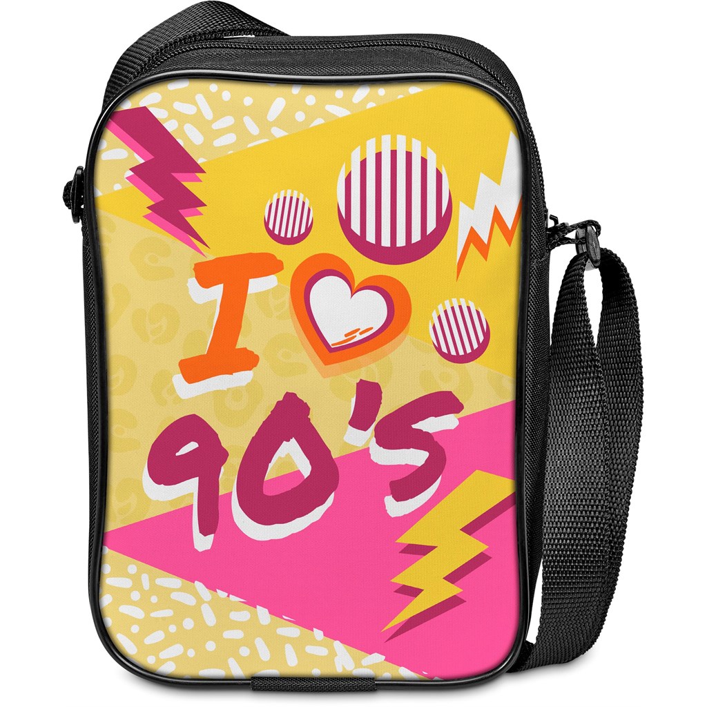 Pre-Printed Sample Hoppla Worldly Crossbody Bag - Image 5