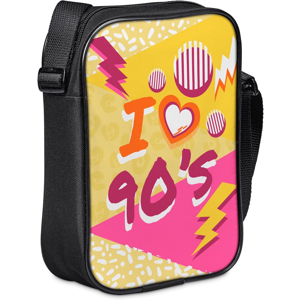 Pre-Printed Sample Hoppla Worldly Crossbody Bag - Image 3