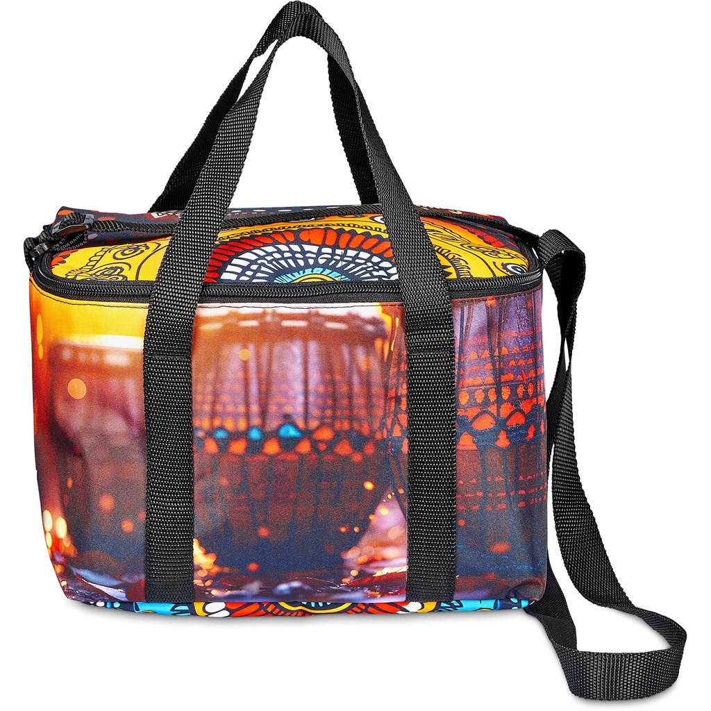 Pre-Printed Sample Hoppla Kruger Polyester 12-Can Cooler - Image 2