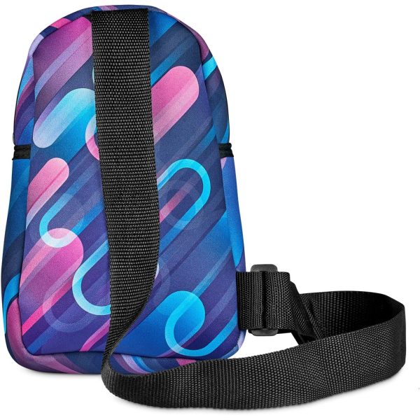 Pre-Printed Sample  Hoppla Golden Mile Neoprene Cross Body Bag - Image 5
