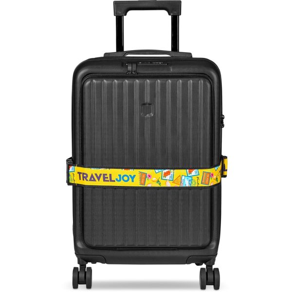 Pre-Printed Sample Hoppla Globetrotter Luggage Strap - Image 3