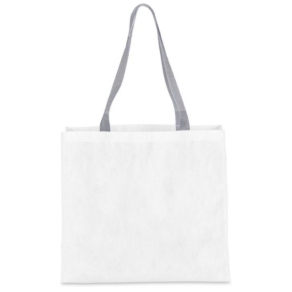 Pre-Printed Sample Hoppla Footloose RPET Stitch-Bond Shopper - Image 4