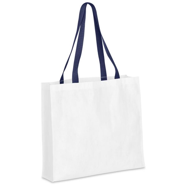 Pre-Printed Sample Hoppla Footloose RPET Stitch-Bond Shopper - Image 7