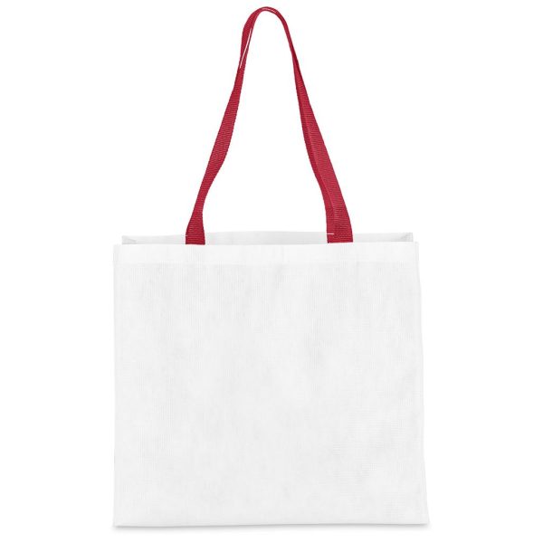 Pre-Printed Sample Hoppla Footloose RPET Stitch-Bond Shopper - Image 2
