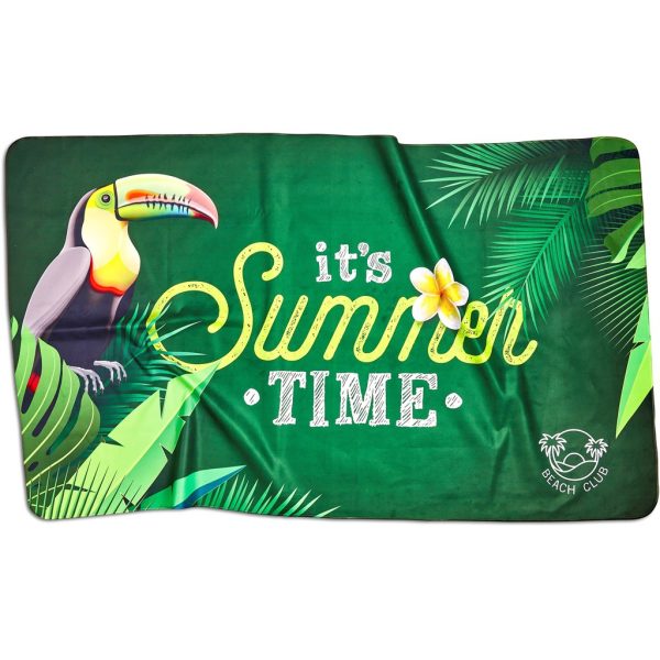 Pre-Printed Sample Hoppla Hula Beach Towel - Single Sided - Image 5