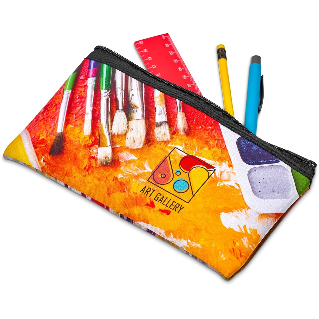 Pre-Production Sample Hoppla Creative Neoprene Pencil Case - Image 3