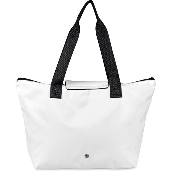 Pre-Production Sample Hoppla Rosebank Polyester Roll-Up Tote Bag - Image 10