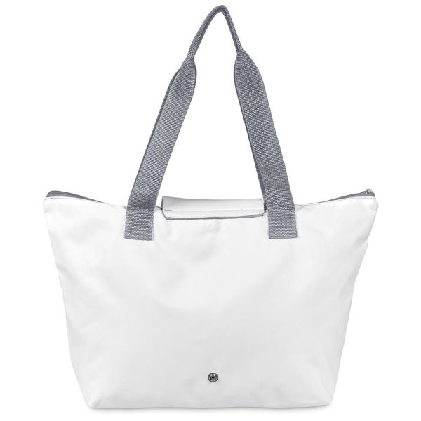 Pre-Production Sample Hoppla Rosebank Polyester Roll-Up Tote Bag - Image 8