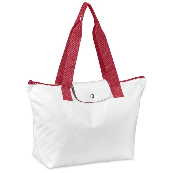Pre-Production Sample Hoppla Rosebank Polyester Roll-Up Tote Bag - Image 2