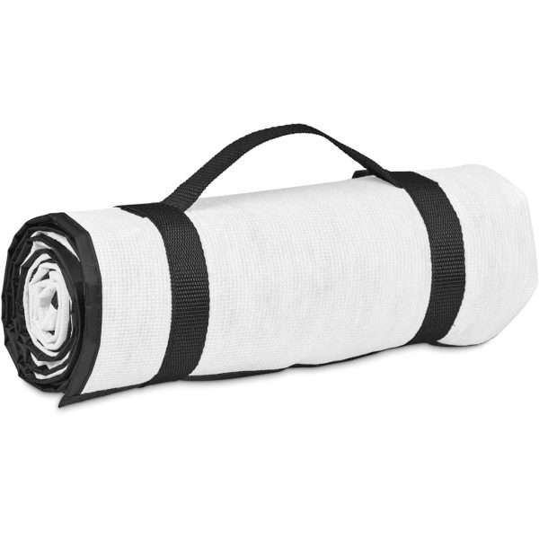 Pre-Production Sample Hoppla Ivory Recycled PET Picnic Mat - Image 11