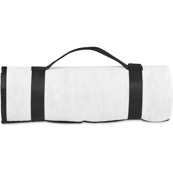 Pre-Production Sample Hoppla Ivory Recycled PET Picnic Mat - Image 5