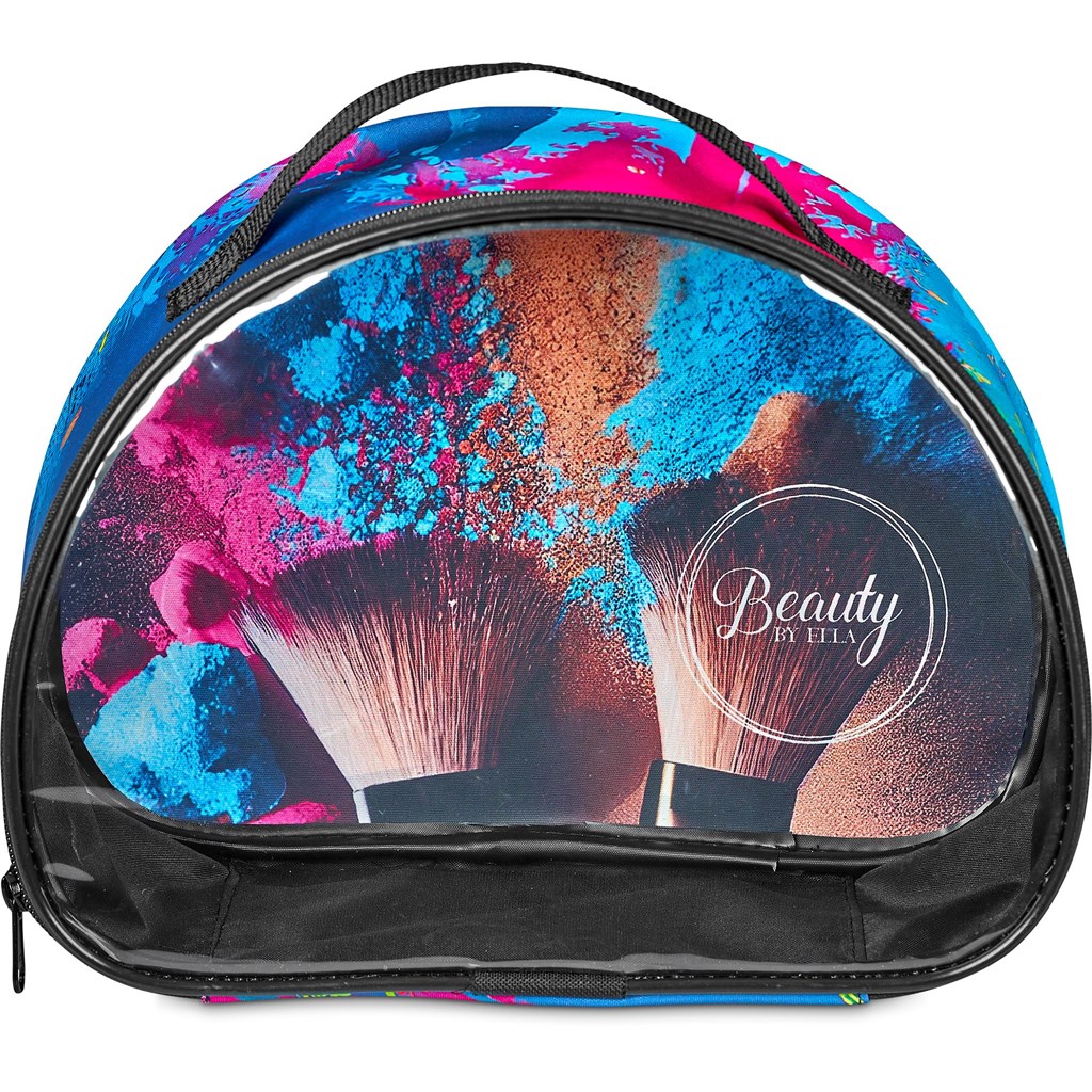 Pre-Production Sample Hoppla Aloe Toiletry Bag With PVC Front Window - Image 2