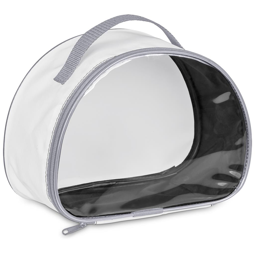 Pre-Production Sample Hoppla Aloe Toiletry Bag With PVC Front Window - Image 3