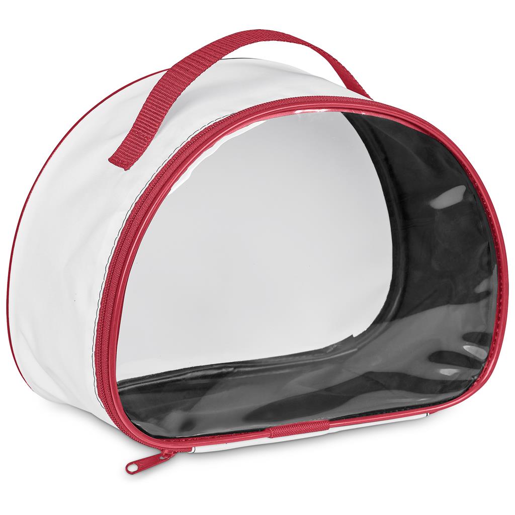 Pre-Production Sample Hoppla Aloe Toiletry Bag With PVC Front Window - Image 10