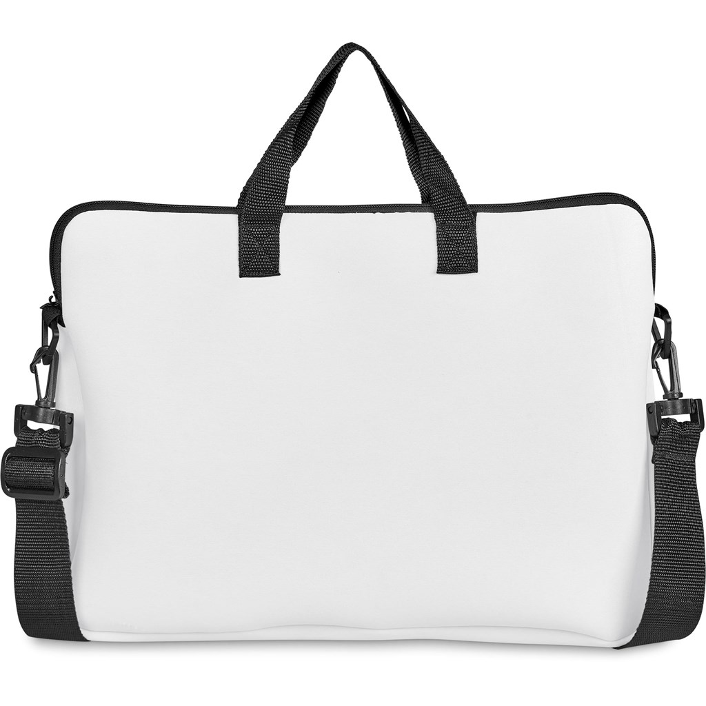 Pre-Production Sample Hoppla Neoprene 15.6-inch Nimbus Laptop Sleeve With Strap - Image 13