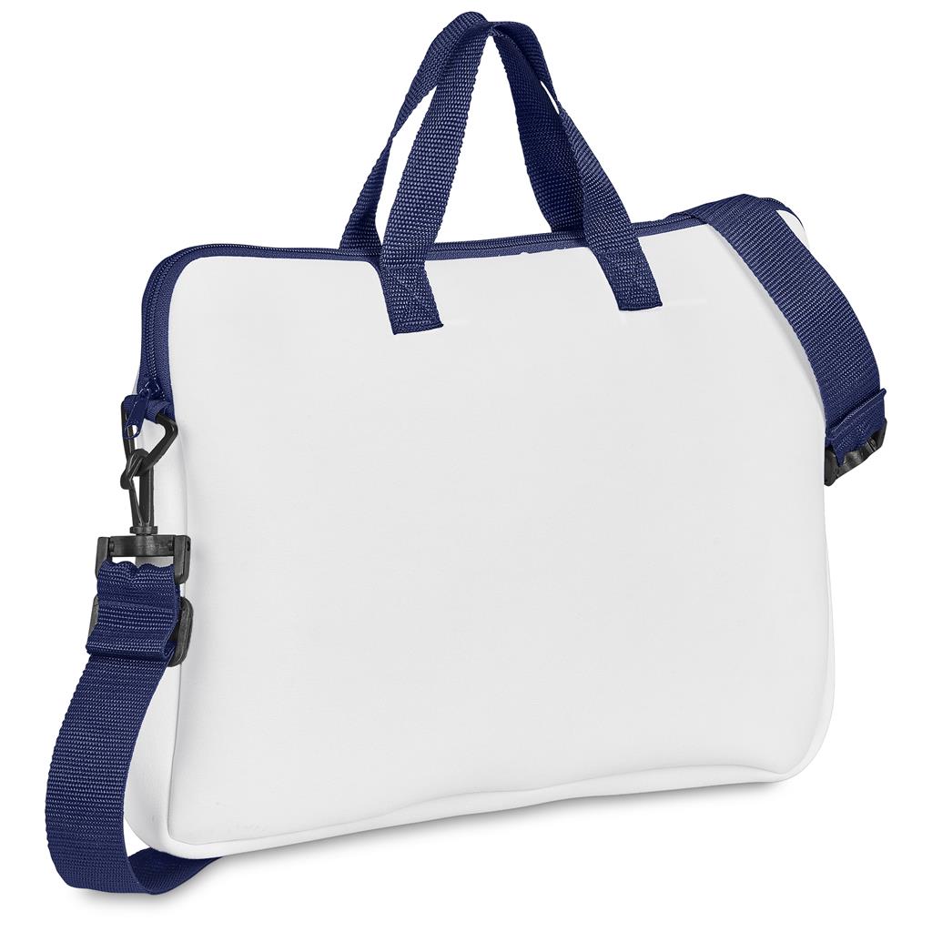 Pre-Production Sample Hoppla Neoprene 15.6-inch Nimbus Laptop Sleeve With Strap - Image 5
