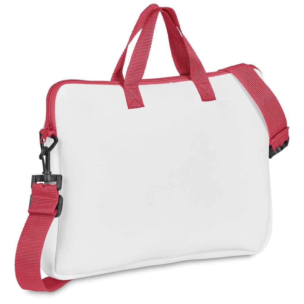 Pre-Production Sample Hoppla Neoprene 15.6-inch Nimbus Laptop Sleeve With Strap - Image 14