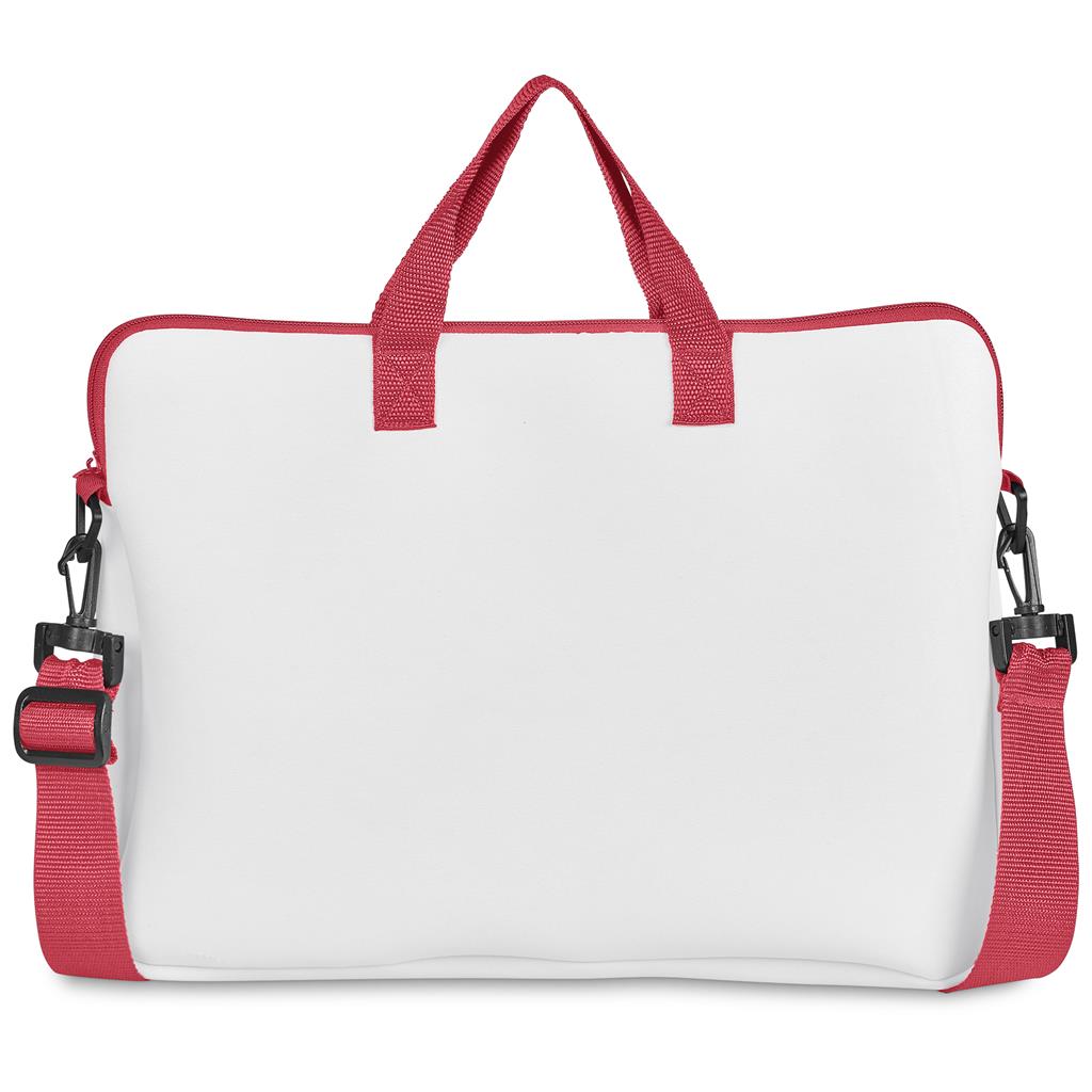 Pre-Production Sample Hoppla Neoprene 15.6-inch Nimbus Laptop Sleeve With Strap - Image 4
