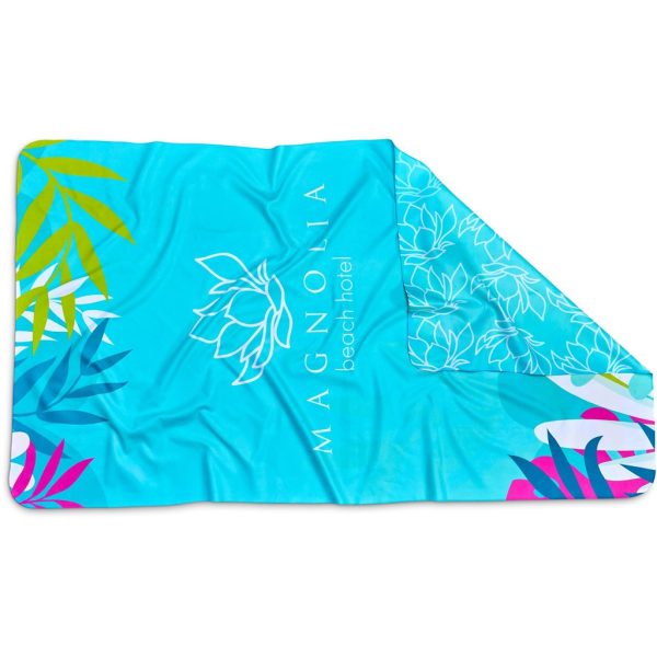 Pre-Production Sample Hoppla Hula Beach Towel - Dual Sided Branding - Image 6