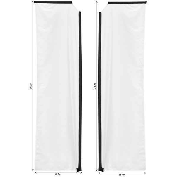 Legend 3m Sublimated Telescopic Double-Sided Flying Banner Skin (Excludes Hardware) - Image 2