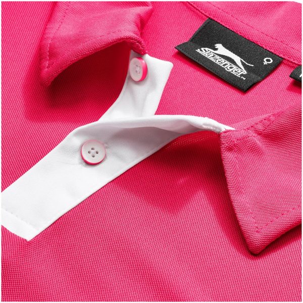 Mens Contest Golf Shirt - Pink - Image 5